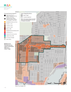MHA FEIS Preferred Alternative Map for Wallingford Urban Village