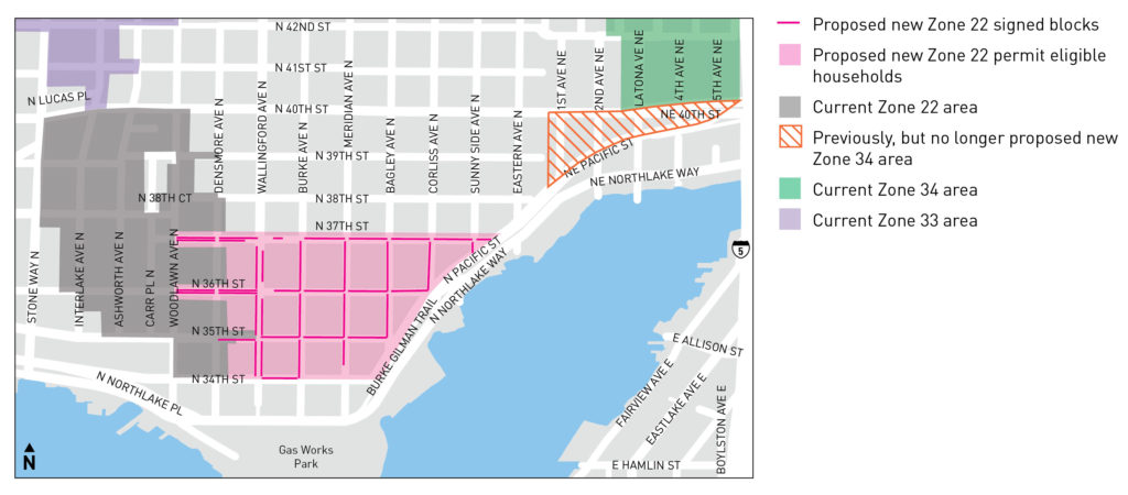 Map of Proposed RPZ Changes for Southeast Wallingford